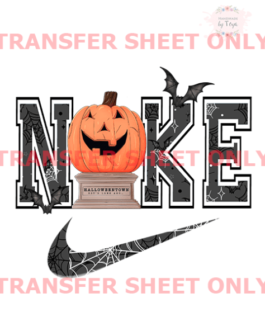 Halloween Town Nike (IRON ON TRANSFER SHEET ONLY)
